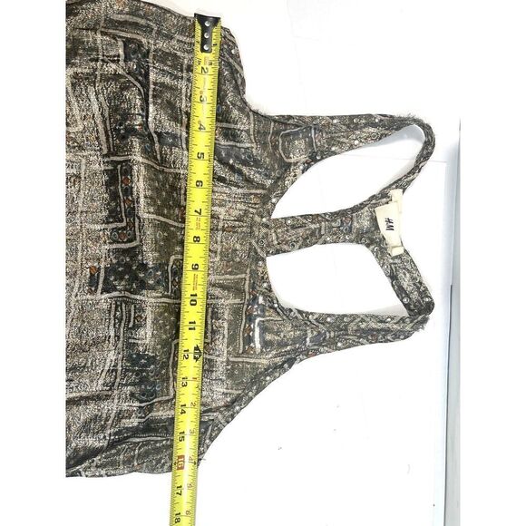 Isabel Marant x H&M Metallic Racer Back Tank Top Size 4 US Grommet Studs - Picture 5 of 9